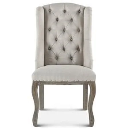 Satine Deconstructed Tufted Chair